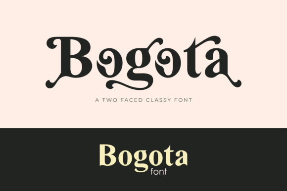 Bogota: A Luxurious Display Font for Real Branding Work