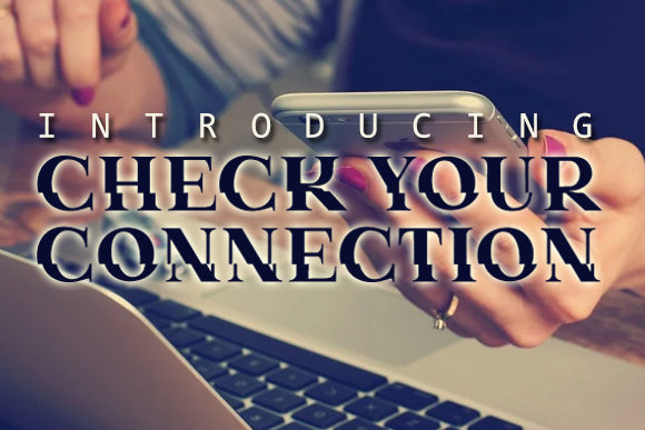 Check Your Connection: A Bold Font for Business