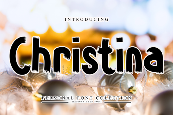 Christina: A Bold Display Font