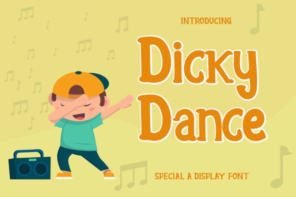 Dicky Dance: A Clean Display Font for Editorial Impact