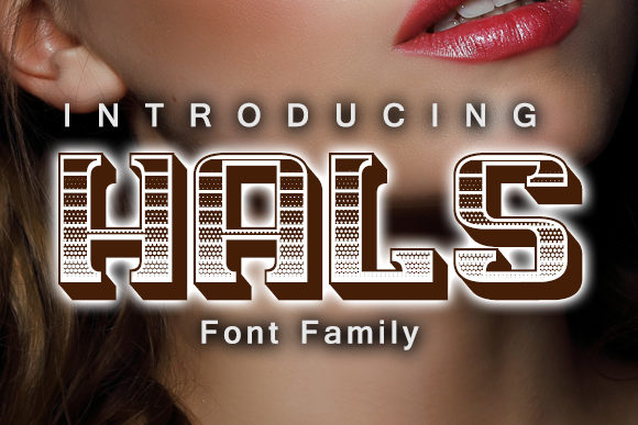Hals: A Bold Display Font That Cuts Through the Feed