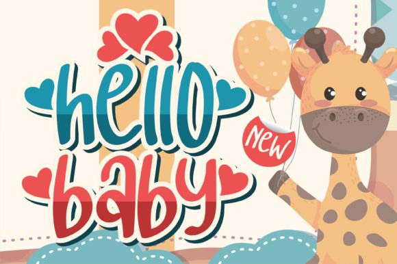 Hello Baby Font for Bold Campaigns