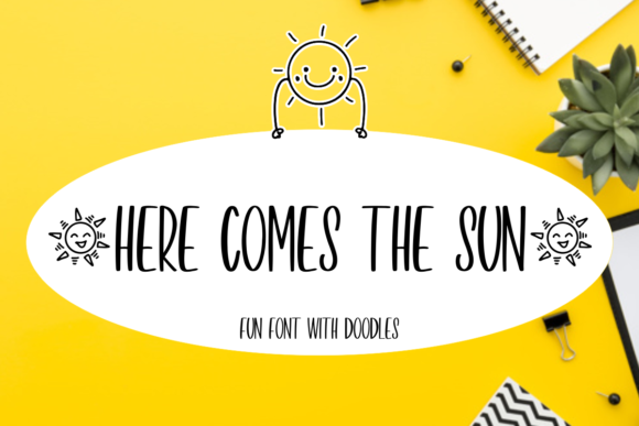 Here Comes the Sun: A Friendly Font for Creative Projects