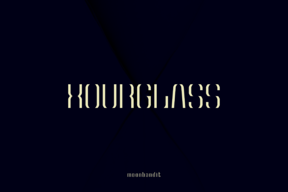 Hourglass: A Modern Display Font