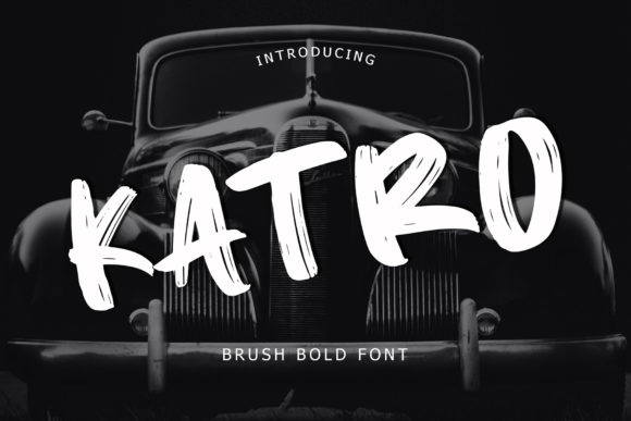 Katro: A Bold Display Font for Web Design