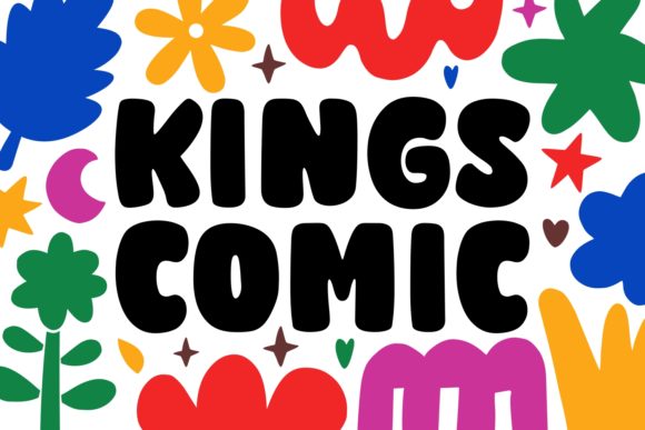 Kings Comic Font for Bold Design