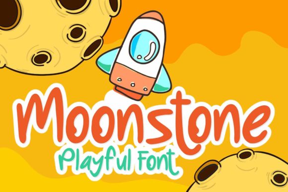 Moonstone: A Bold Display Font