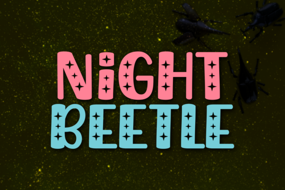Night Beetle Font: Playful & Memorable
