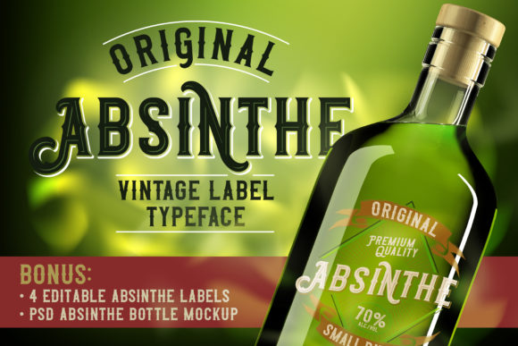 Original Absinthe: A Bold Display Font