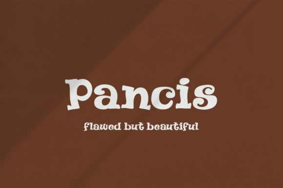 Pancis: Elegant Display Font for Crafters