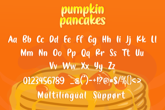 Pumpkin Pancakes Font: A Playful Display Typeface for Scroll-Stopping Campaigns