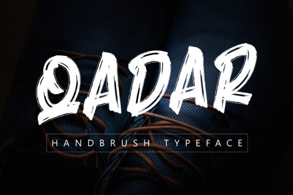 Qadar: A Bold Display Font for Web Design