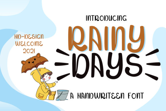 Rainy Days Font for Bold Campaigns