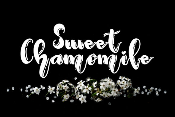 Sweet Chamomile: Elegant Display Font