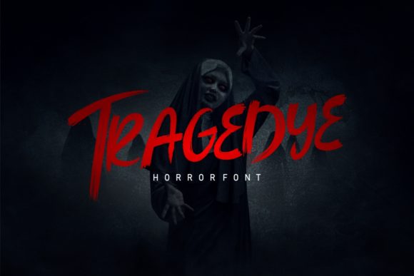 Tragedye: A Dramatic Display Font for Editorial Impact