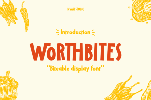 Worthbites: A Chunky, Friendly Display Font That Actually Works